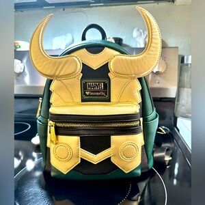 MARVEL LOKI LOUNGEFLY BACKPACK